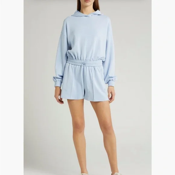 SWEATY BETTY CROPPED HOODIE SIZE LARGE NWT - Picture 3 of 7